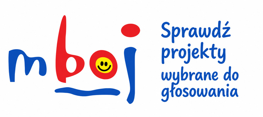 grafika z napisem MBOJ - Sprawdź projekty wybrane do głosowania