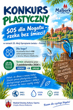 plakat z informacjami
