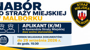 Nabór do Straży Miejskiej w Malborku – dwa wolne stanowiska