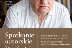 Maciej Siembieda spotka się z czytelnikami w Malborku