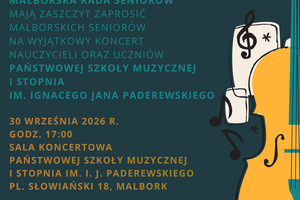 Malborskie Jesienne Dni Seniora 2026 – zapraszamy na koncert!
