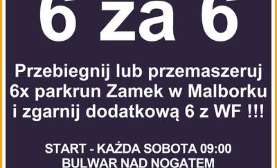 „6za6 z parkrun Zamek w Malborku” – projekt dla dzieci i młodzieży powraca