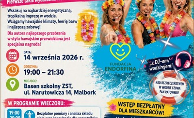 Aqua Disco w Malborku – aktywność, zabawa i pomaganie
