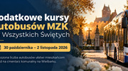 Informacja o kursowaniu dodatkowych autobusów MZK w okresie Wszystkich Świętych