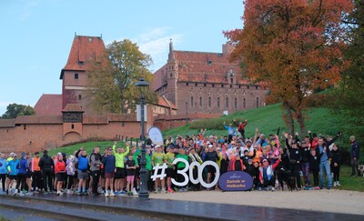 300. edycja parkrun Zamek w Malborku i kolejny rekord frekwencji