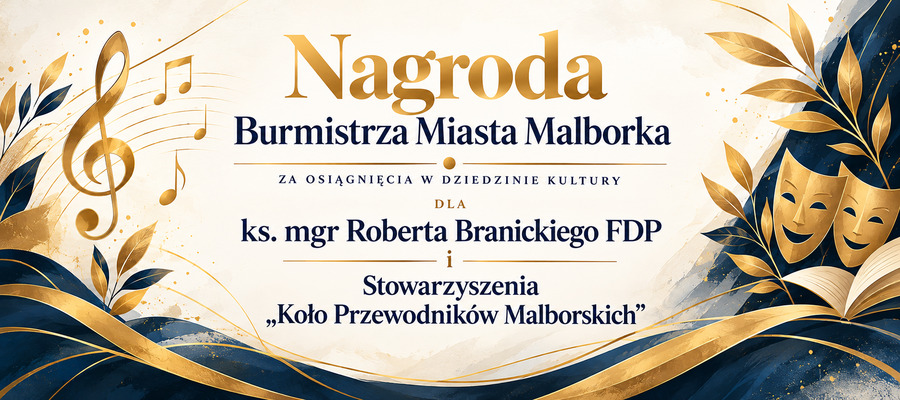 grafika z informacją o laureatach