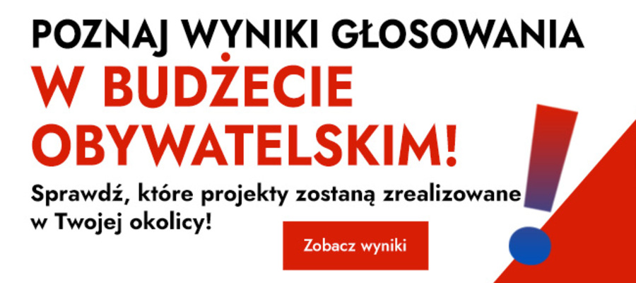 Znamy wyniki głosowania na Budżet Obywatelski Malborka 2027